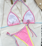Bikini | pink and yellow