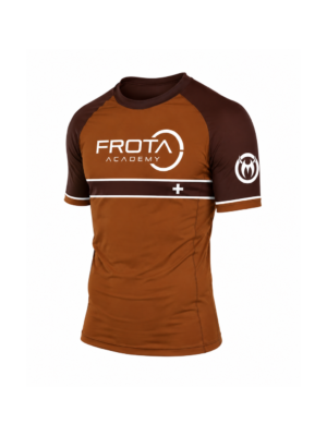 Brown Rash Guard Frota Academy