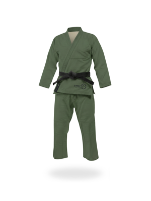 Frota Green Black Kimono