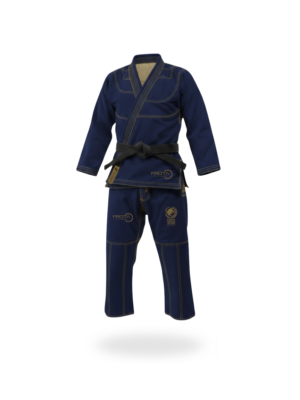 Renzo Gracie Navy Blue Gold Kimono