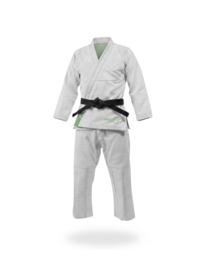Frota White Green Kimono